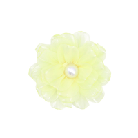 10CM DIY 3D bunga Patch Rose Applique kain Patch untuk pakaian gaun bunga pakaian rambut ornamen kerajinan