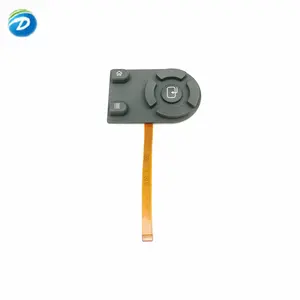 Deson Custom Flat-Key Silicone Push Button Membrane Panel Waterproof Keypad Switch