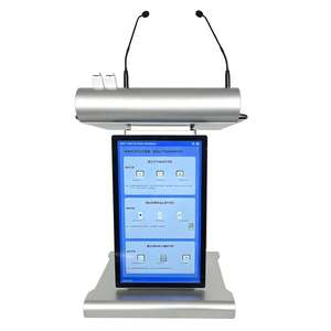 Podio Inteligente Ajustable AIYOS con Pantalla Táctil de 23.8" y 27", Grabación con IA, Traducción Multi-idioma, para Conferencias y Enseñanza - Product Image 2