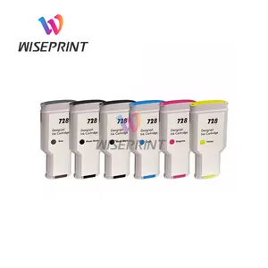 Wiseprint Qualité originale Compatible HP728 Dyebase HP Design Jet T730 T830 Traceur Cartouche d'encre pour imprimante