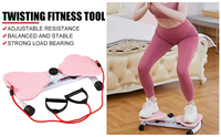 Appareil d'exercice pour la taille à usage domestique, planche d'exercice abdominale debout avec massage des pieds pour la perte de poids