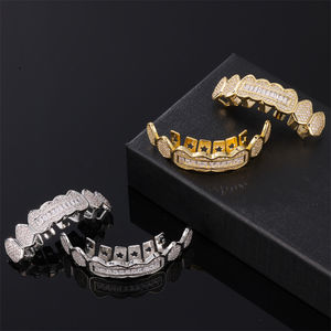 The New Custom Hiphop CZ Fashion Zircon <strong>Denture</strong> 8 Gold <strong>Denture</strong> Luxury <strong>Design</strong> Is Specially Designed for Men As a Gift - Product Image 3