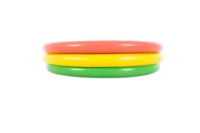 Sunclub 17218 Aufblasbarer Baby pool Bunter 3-Ring-Pool 100cm * 22cm Aufblasbares Plastikstrand-Sommers pielzeug für Kinder