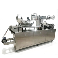 Machine d'emballage sous blister automatique mini haute capacité largement utilisée pour le miel, le beurre, la confiture, le chocolat, l'huile et les liquides
