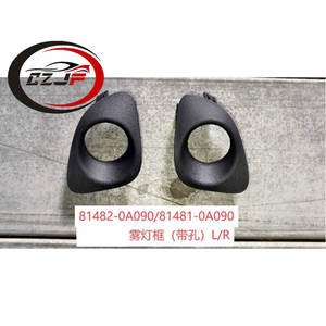 ชุดแต่งรถยนต์ CZJF กรอบไฟตัดหมอกแบบไม่มีรู สำหรับ Toyota Frontlander ปี <span class=keywords><strong>2021</strong></span> 2022 2023 2024 รุ่น 81481-0A080 81482-0A080 - Product Image 3