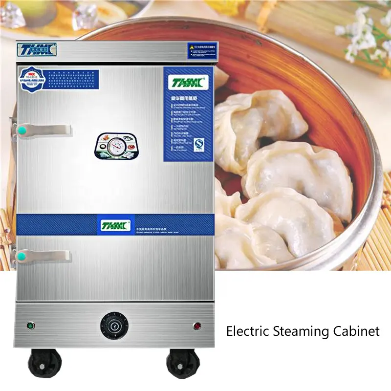 New Rice Noodle Dumpling Steaming Cabinet Industrial Electric Multi-purpose Food Steamers Large Stainless Steel Steamer