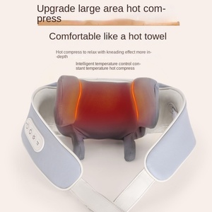 Masajeador de Cuello y Hombros para el Músculo Trapezius, Masajeador Cervical con Función de Amasamiento, Compresa Caliente y Música - Product Image 2