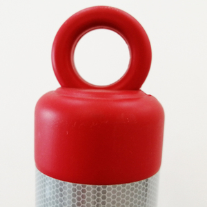 Postes de Seguridad para Carreteras, de Acero y PE, Rojos y Blancos, de 50/80/120 cm - Product Image 3