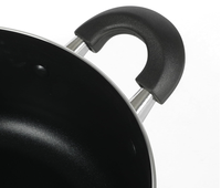 Set Peralatan Masak Panci dan Wajan Anti Lengket Premium 7 Buah dari Aluminium dengan Induksi, Set Peralatan Masak Aluminium, Gagang Dingin - Putih
