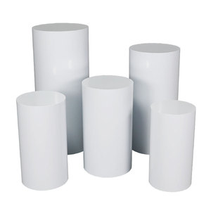 Espositore per Torte a Tre Piani con Base Rotonda, Decorazione per Feste, Matrimoni e Tavoli da Dessert - Product Image 2