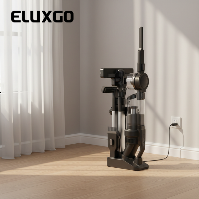 Eluxgo 2-in-1 Handheld & Stick Cordless Vacuum Cleaner Bagless Design