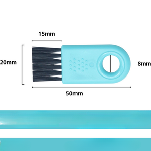 Cepillo <span class=keywords><strong>de</strong></span> limpieza <span class=keywords><strong>de</strong></span> cocina pequeño con cerdas <span class=keywords><strong>de</strong></span> plástico suave y nailon Diseño mini para una limpieza efectiva - Product Image 2