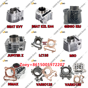 WANOU BEAT Karbu byy Set Gasket motor, kepala silinder 54.5mm