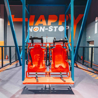 Équipement de divertissement pour enfants, grande balançoire électrique pour centre de fitness