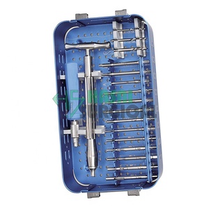 Kit de instrumentos médicos extractores de tornillos rotos de instrumentos quirúrgicos ortopédicos veterinarios de alta calidad de Hasni Surgical - Product Image 3