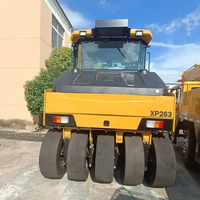 Compacteur pneumatique chinois XP263 pour asphalte, 26,3 tonnes, avec contrepoids réglables, à vendre