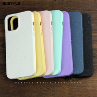 Cadre d'appareil photo 100% étui de téléphone biodégradable pour iPhone 14 13 12 11 SE3 housse en bambou pour Apple iPhone 15 Pro Max étui écologique