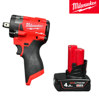 Kit d'outils sans fil Milwaukee 12V M12, 3 pièces, design compact, pour travaux de réparation en extérieur, avec 3 batteries 5Ah, kit d'outils portable