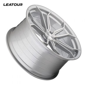Jantes en alliage forgé OEM LEATOUR 19 pouces 112 pour voiture <span class=keywords><strong>de</strong></span> tourisme, monobloc, couleur argent, pour Mercedes Benz C63 AMG - Product Image 3