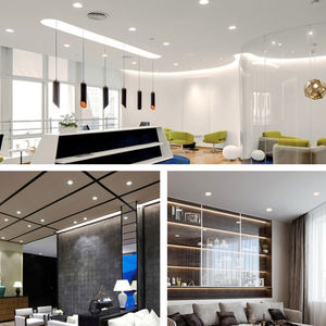Iluminación de oficina de techo interior de alta potencia redonda plana 3W 4W 6W 9W 12W 15W 18W 24W <span class=keywords><strong>Panel</strong></span> de luz LED delgada empotrada - Product Image 6