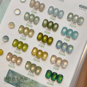 AILANUO Factory OEM/ODM 15-Color Cat Eye LED UV Gel Polish Non-Toxic Long-Lasting Glitter TPO-free 15ml cat Eye for Salon Use - Product Image 3