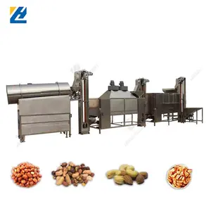 Nut Drum Seasoning Machine Snack Food Making Machine Automatic Flavour Snack Mixer For Manufacturing Plant