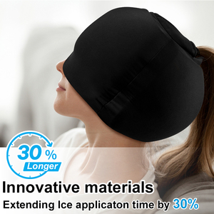 Vente en gros pas cher réutilisable Ice <span class=keywords><strong>Gel</strong></span> Pack The Band Maux de tête Chapeau Chaud de haute qualité Soulagement de la migraine Thérapie par le froid Head Wrap - Product Image 4