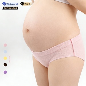 Culottes jetables de voyage pour femmes enceintes, culottes de récupération post-partum, sous-vêtements triangulaires élastiques, motifs personnalisés - Product Image 2