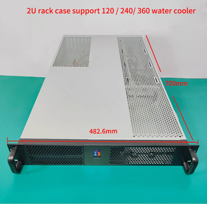 2U Rack-Gắn Hợp Kim Nhôm Trường Hợp Máy Chủ 360 Nước Mát 240 Nước Eatx Bo Mạch Chủ Hỗ Trợ ATX Yếu Tố Hình Thức Cổ 2U Trường Hợp Fan - Product Image 6
