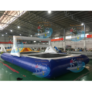 Court <span class=keywords><strong>de</strong></span> volley-ball gonflable, pour jeu d'eau, trampoline <span class=keywords><strong>de</strong></span> saut, pour <span class=keywords><strong>lac</strong></span> et mer, offre spéciale, livraison gratuite - Product Image 4