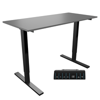 Mobilier de bureau, design moderne, table professionnelle électrique à hauteur réglable, cadre de bureau debout motorisé