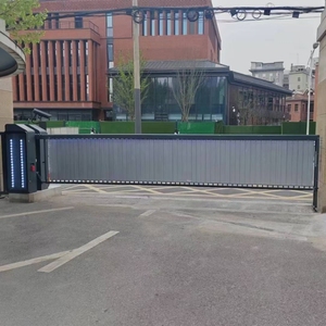 Pubblicità commerciale porta barriera 6m palo automatico 200W RS485 auto controllo di accesso tornello lega di acciaio per evitare le collisioni - Product Image 5