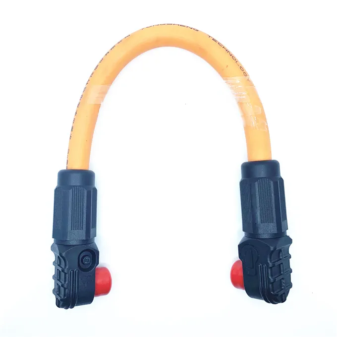 120A 200A 350A High Current Waterproof Male Plug Connector with Cable