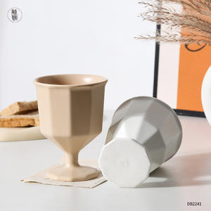 Taza de Cerámica Personalizada de Gran Capacidad, sin Asa, Diseño Elegante para Postres, Uso como Regalo, Público Objetivo General - Product Image 5