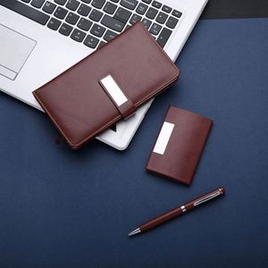 Custom Logo <b>Notebook</b> Gift <b>Set</b> - Softcover Journal, Pen & Keychain - Branded Corporate Gifts & Promotional Swag - Product Image 2