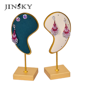 Cửa Hàng Đồ Trang Sức Bằng Thép Không Gỉ T-Bar Bông Tai Hiển Thị Đứng Đồ Trang Sức Tổ Chức <span class=keywords><strong>Earring</strong></span> Cây Cho Showcase - Product Image 3