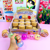 Offre Spéciale – Jouet Anti-Stress Souple et Moelleux de 5,5/8,5 cm – Jouet à Presser en Forme de Dumpling Souriant pour Soulager le Stress
