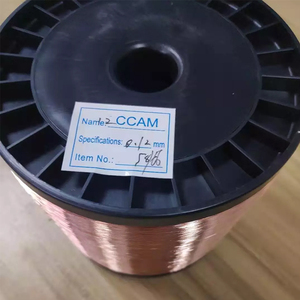 10-15% Copper Content CCA CCAM CCS Brass <b>Wire</b> 0.25mm Copper Clad Aluminum Magnesium <b>Wire</b> For <b>Electrical</b> Cable - Product Image 6