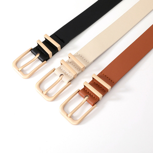 <span class=keywords><strong>Ceinture</strong></span> pour femmes en cuir PU, style coréen tendance, avec boucle ardillon, de luxe et simple, pour jeans et jupes, approvisionnement transfrontalier - Product Image 5
