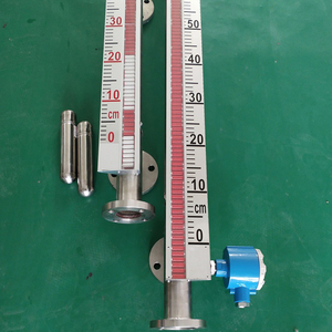 Sensor de Nivel Industrial Magnético a Prueba de Explosiones con Solapa, Medidor de Nivel de Agua/Aceite Tipo Tubo de Vidrio de 1m/2m - Product Image 1
