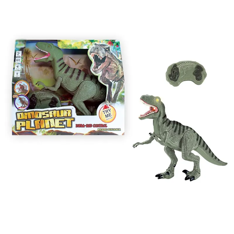 Realistic Model With Light And Sound Remote Control Dinosaur Walking Dinosaur Toys