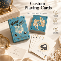 Cartes à Jouer Personnalisées Haut de Gamme Imprimées sur Mesure – Direct Usine – Jeu de Poker – Cadeaux d'Entreprise et Divertissement Ludique pour Petites Entreprises – Faible MOQ