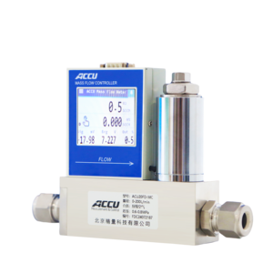 Débitmètres massiques numériques thermiques en acier inoxydable pour gaz et air, pour usage en laboratoire, contrôleurs de débit massique - Product Image 1