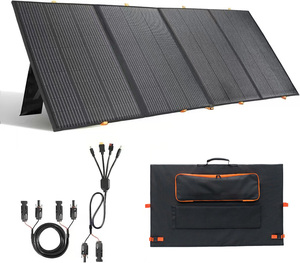 แผงโซลาร์เซลล์ OLLIN OLLIN-400W 400W โมโนคริสตัลไลน์ซิลิคอน ประสิทธิภาพ 23.5% แบบควบคุมได้ สำหรับตั้งแคมป์กลางแจ้ง พับได้ 4 แผ่น - Product Image 1