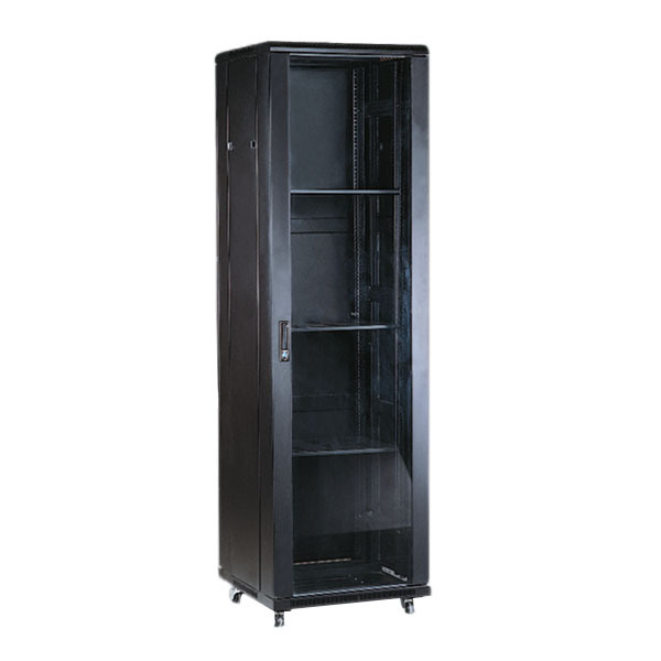 Sopto Indoor 42U Network Rack Cabinet Flooring Internal Installation ODM Black Server Rack Cabinet