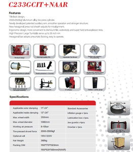 <span class=keywords><strong>Coseng</strong></span> C233GCIT+NAAR Original <span class=keywords><strong>de</strong></span> Alta Gama, <span class=keywords><strong>Desmontadora</strong></span> <span class=keywords><strong>de</strong></span> Neumáticos sin Disco y sin Palanca para Motocicletas, Equilibradora <span class=keywords><strong>de</strong></span> Ruedas y <span class=keywords><strong>Desmontadora</strong></span> <span class=keywords><strong>de</strong></span> Talones <span class=keywords><strong>de</strong></span> Neumáticos - Product Image 2