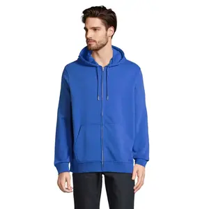 Felpa con Zip Intera, Merchandising Sostenibile - Product Image 2