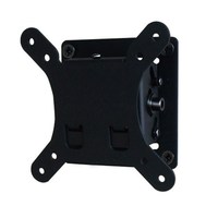 Support mural fixe en métal pour téléviseurs et tablettes, pour petits moniteurs, capacité de 30 lb, support d'écran horizontal et vertical