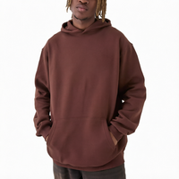 Sweat à capuche personnalisé pour homme, coupe ample, confort tout au long de la journée, sweat à capuche en molleton de coton pour homme, couleur unie, OEM personnalisé