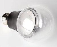 AC 110V 220V A60 Violet Noir Ampoule UV LED Violet Décoration Lampe avec E26 Base pour Corps Peinture Affiche Fluorescent Ampoule